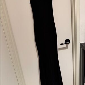 SKIMS Classic Black Maxi Dress